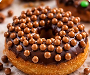 Choklad med knäckkulor